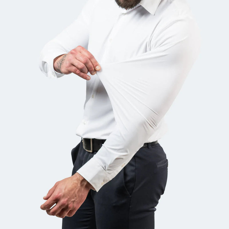 Men's Stretch Over Shirt Anti Wrinkle