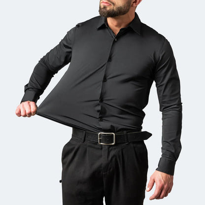 Men's Stretch Over Shirt Anti Wrinkle