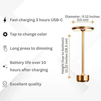 Wireless Table Lamp With Charging Base