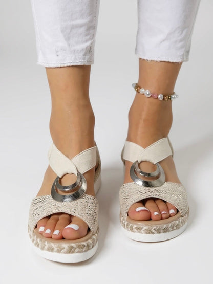 Women's Cushioned Sandals Jade Green - Vonnera