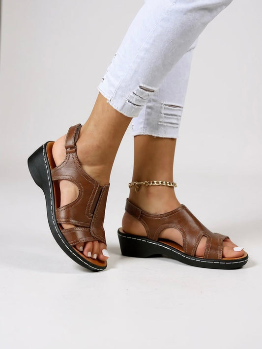 Ines | Women's Cushioned Adjustable Sandals for Walking