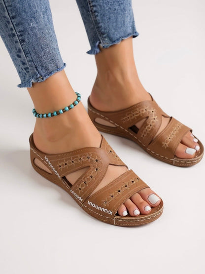 Margaux Women's Cushioned Slip On Sandals