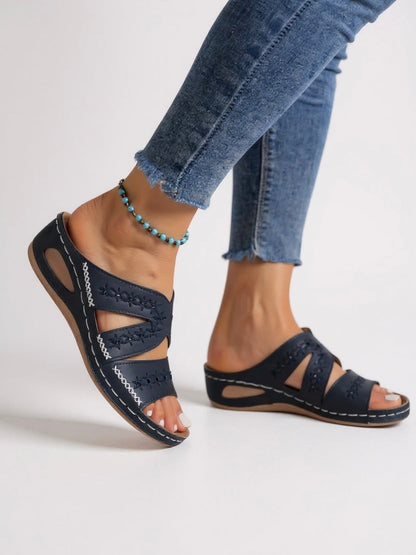 Margaux Women's Cushioned Slip On Sandals
