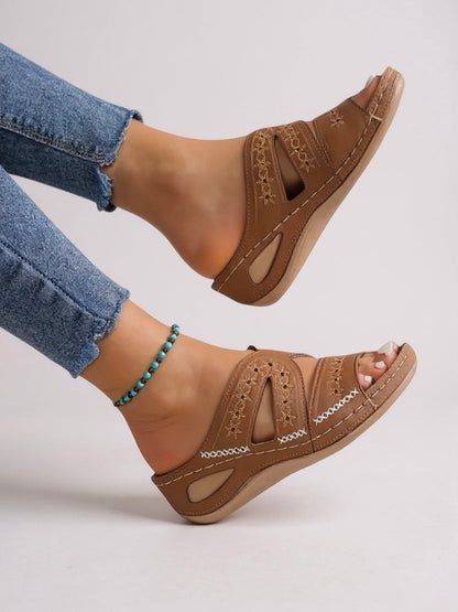 Margaux Women's Cushioned Slip On Sandals