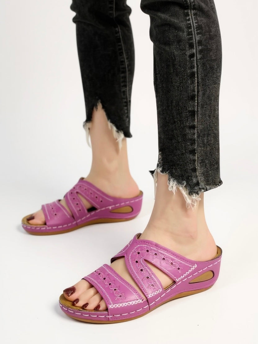 Margaux Women's Cushioned Slip On Sandals