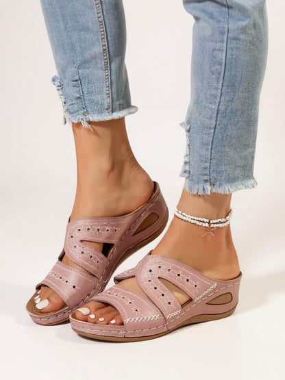 Margaux Women's Cushioned Slip On Sandals