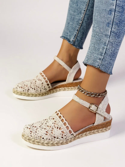 Darby Women's Woven Platform Sandals