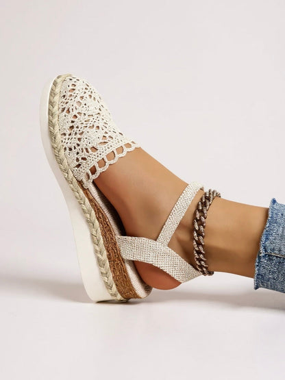 Darby | Women's Boho Woven Platform Sandals