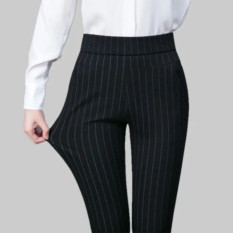 Women's Stretch Pants Comfortable Elastic - Vonnera
