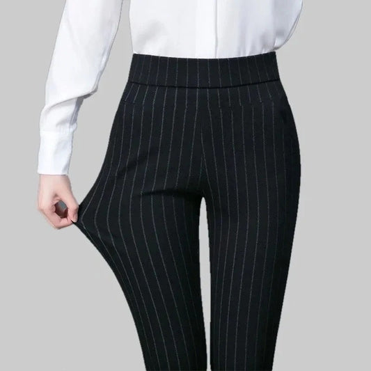 Women's Stretch Pants Comfortable Elastic - Vonnera