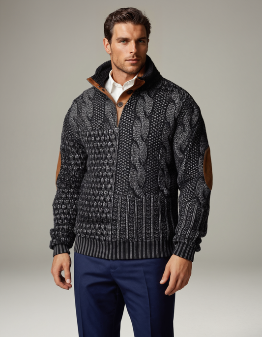 Men's Knit Sweater Wool - Vonnera