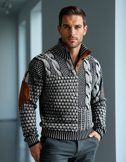 Men's Knit Sweater Wool