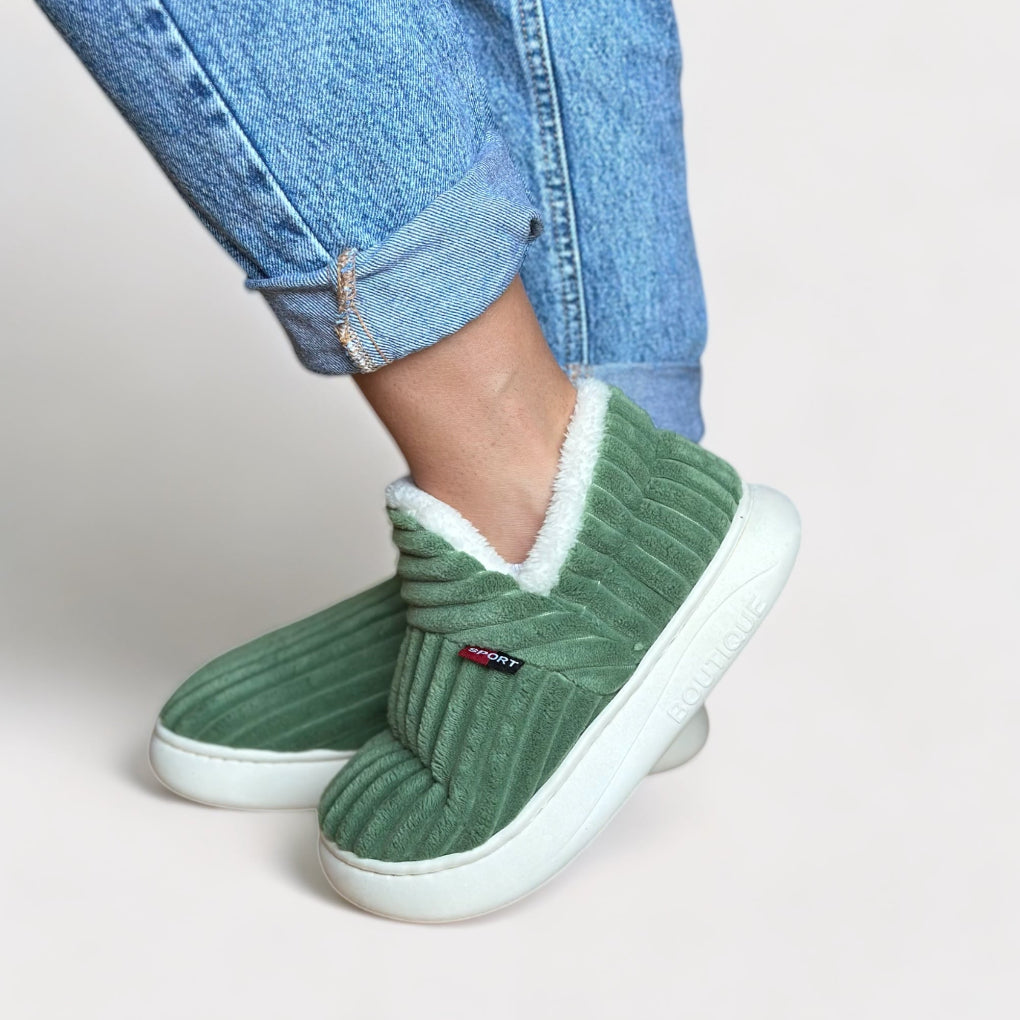 Ergonomic Fur Slippers Ultra Warm - Vonnera