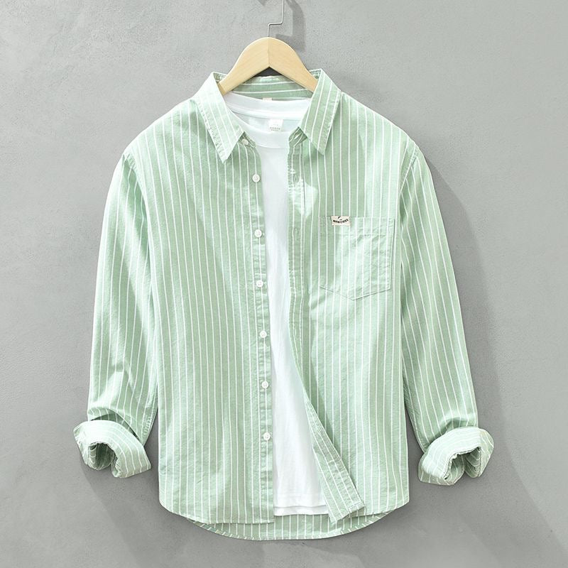 Men's Striped Casual Shirt