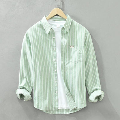 Men's Striped Casual Shirt
