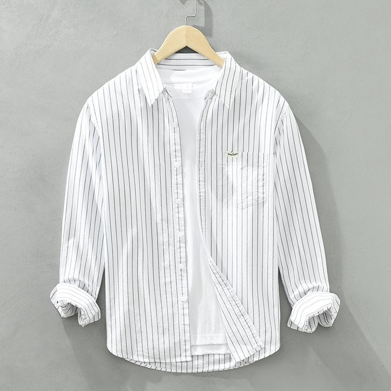Men's Striped Casual Shirt
