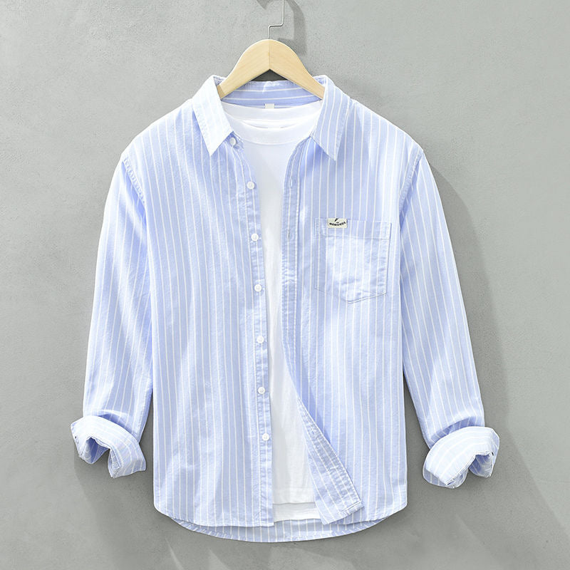 Men's Striped Casual Shirt - Vonnera