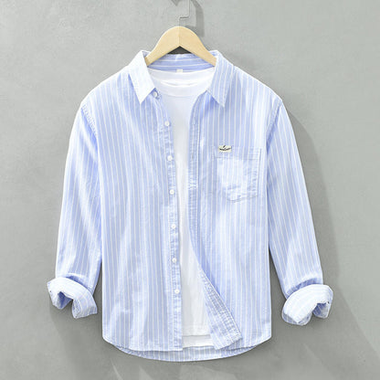 Men's Striped Casual Shirt - Vonnera