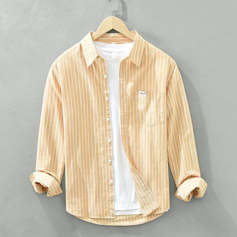 Men's Striped Casual Shirt