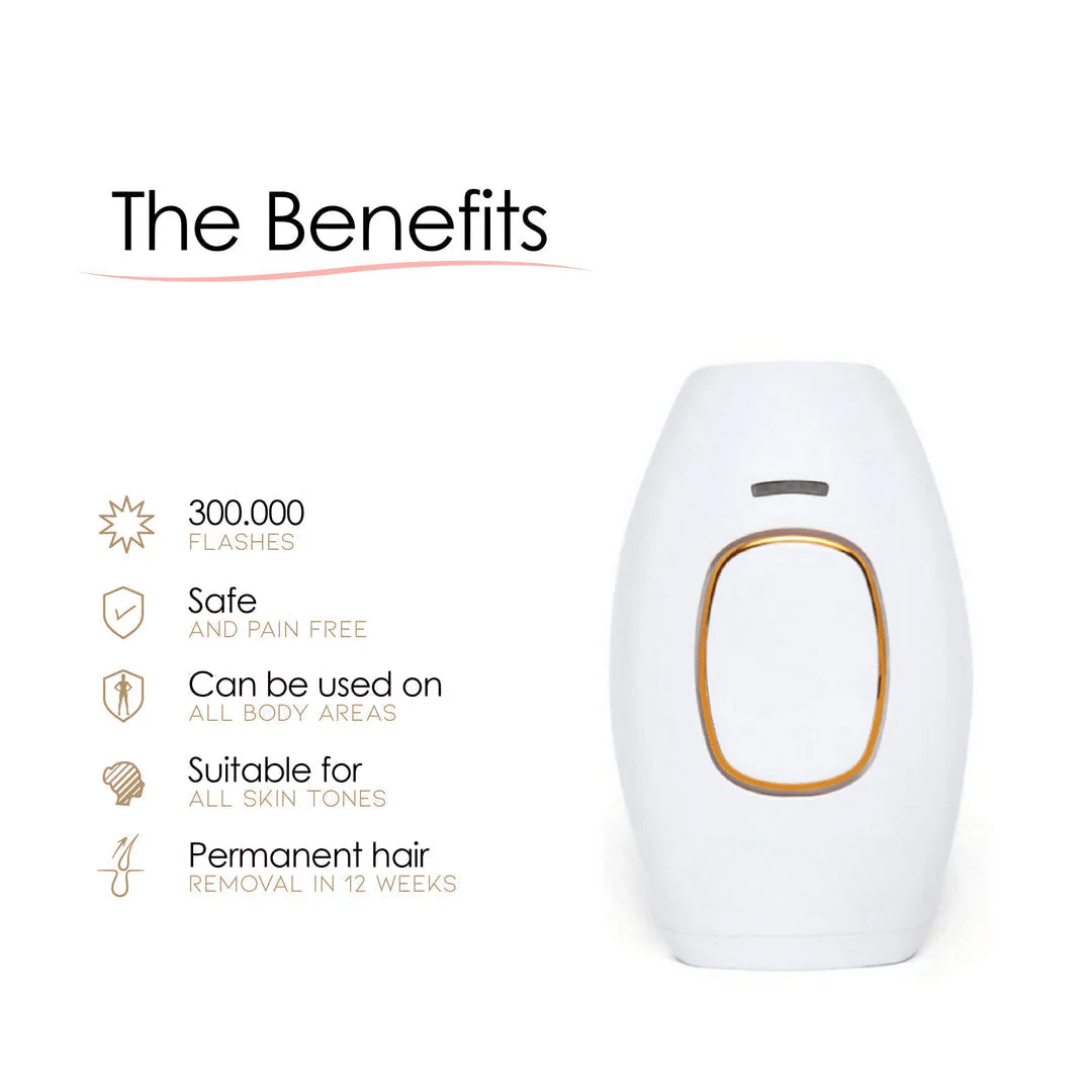 Women's At Home IPL Hair Removal Device Gentle Skin - Vonnera