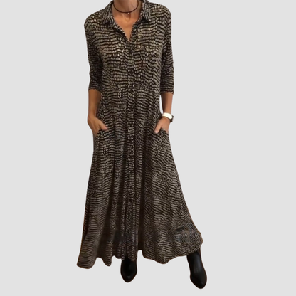 Women's Maxi Dress Flowing Design