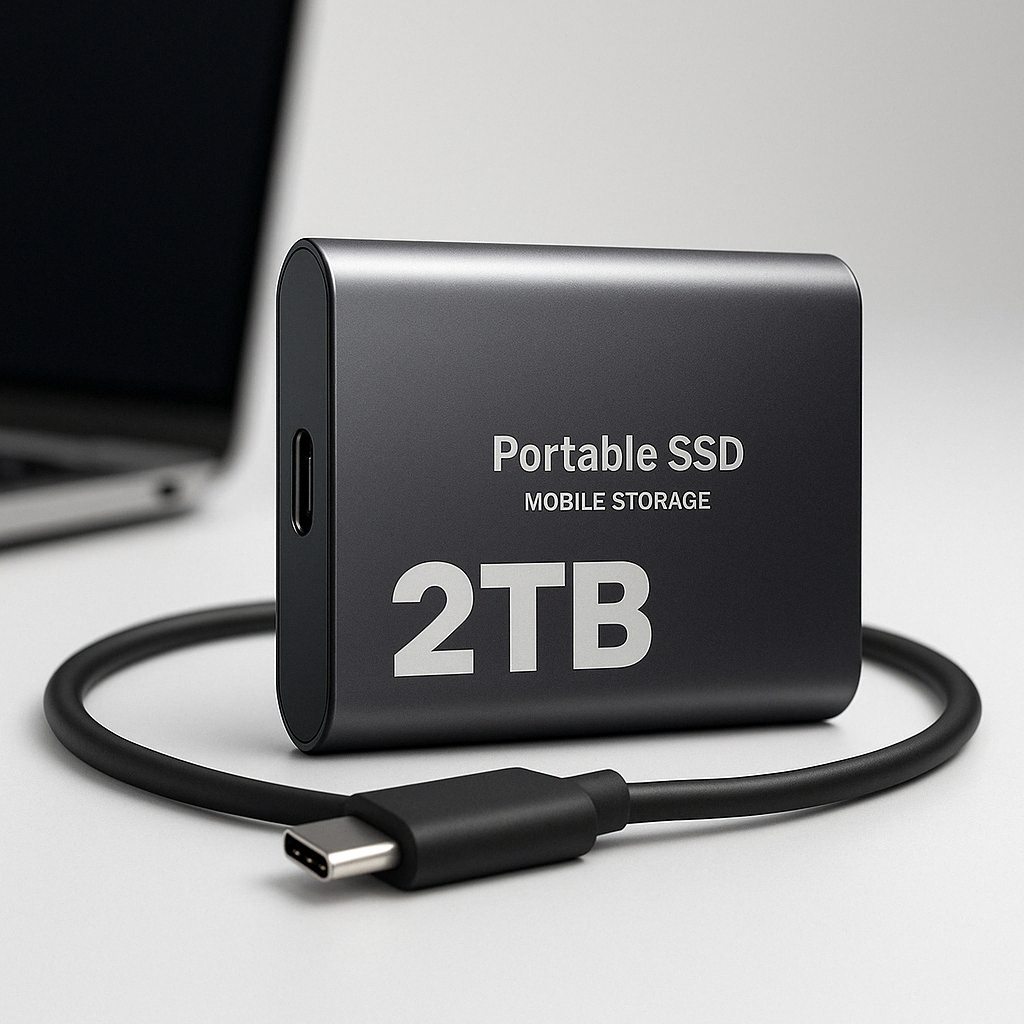 Portable Solid State Drive High-Speed Storage - Vonnera