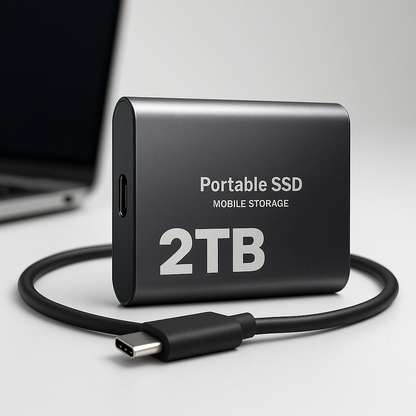 Portable Solid State Drive High-Speed Storage - Vonnera