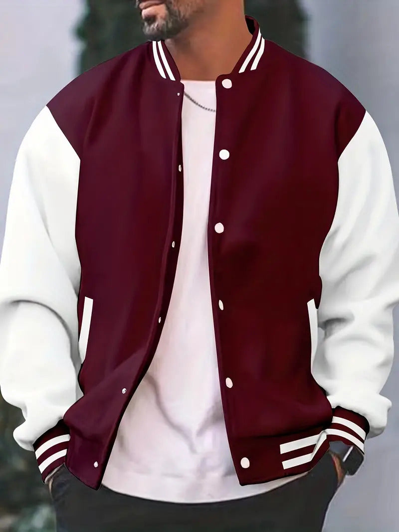 Men's Autumn Baseball Jacket