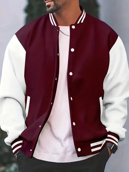 Men's Autumn Baseball Jacket