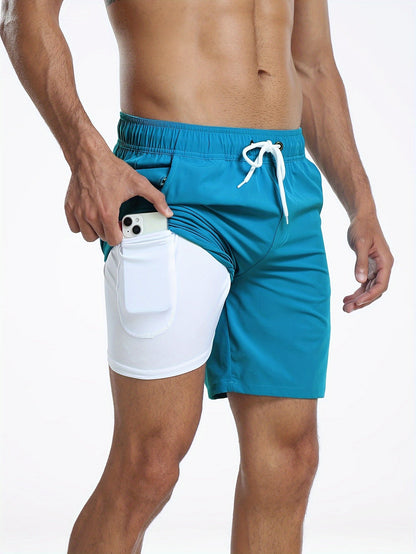 Men's Swim Shorts Inner Pocket