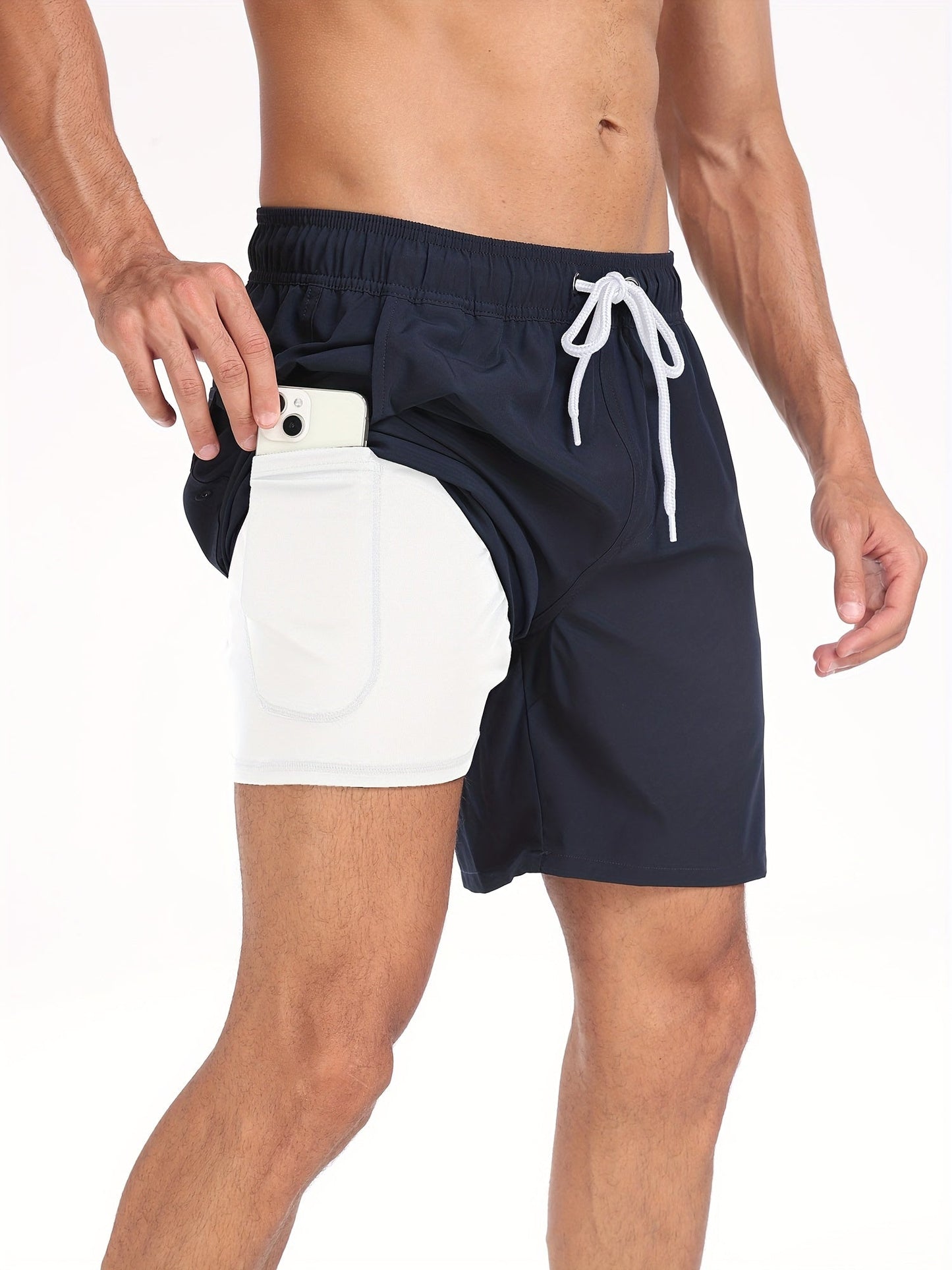 Men's Swim Shorts Inner Pocket