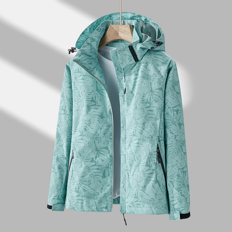 Women's Water-Resistant Hooded Jacket