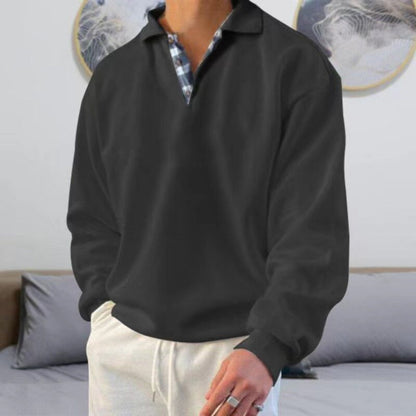 Men's Crew Neck Sweater Comfortable Casual