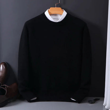 Men's Wool Blend Pullover Sweater
