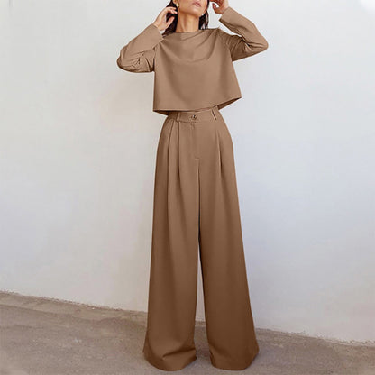 Women's Palazzo Pants Set Two Piece