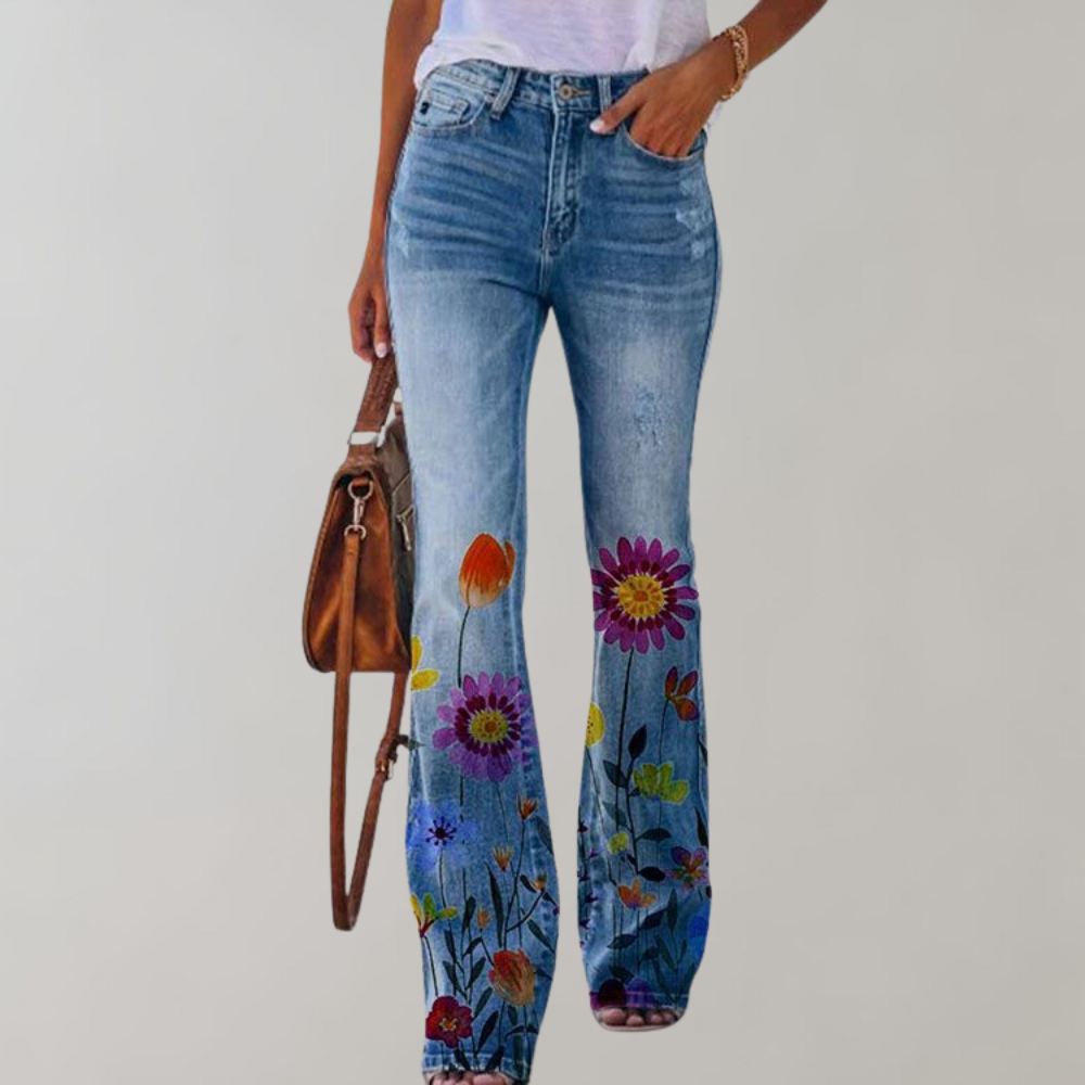 Women's Flare Pants Lightweight Summer Style - Vonnera