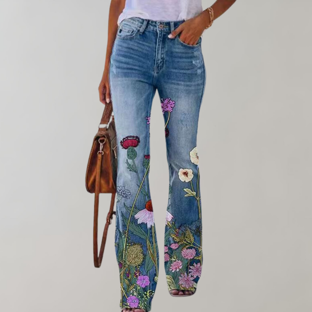 Women's Flare Pants Lightweight Summer Style