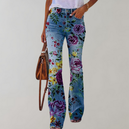 Women's Flare Pants Lightweight Summer Style