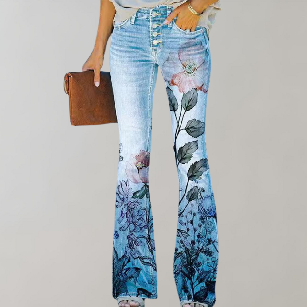 Women's Flare Pants Lightweight Summer Style