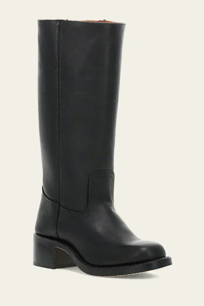 Women's Mid Calf Boots Closed Toe Block Heel