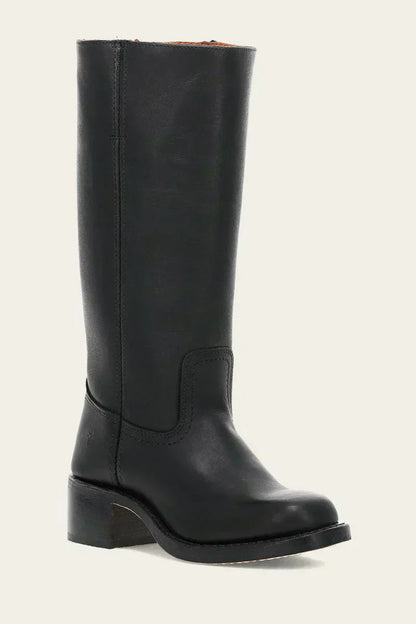 Women's Mid Calf Boots Closed Toe Block Heel