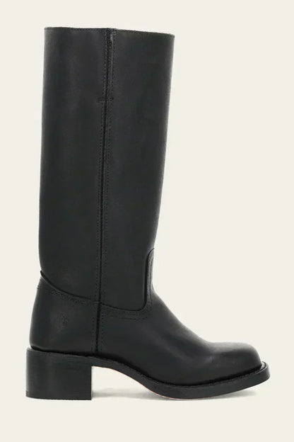 Women's Mid Calf Boots Closed Toe Block Heel