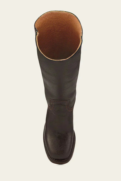 Women's Mid Calf Boots Closed Toe Block Heel