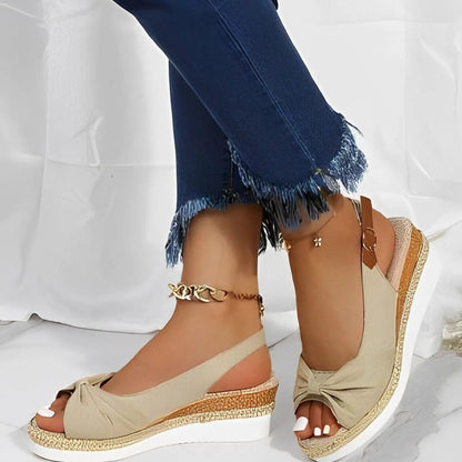 Women's Espadrille Wedge Sandals Comfortable - Vonnera