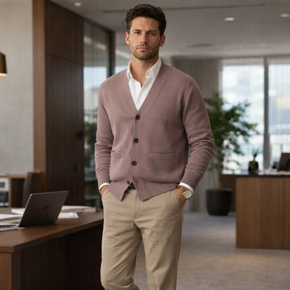 Men's Cashmere Cardigan