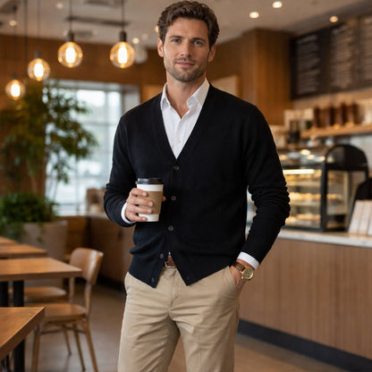 Men's Cashmere Cardigan