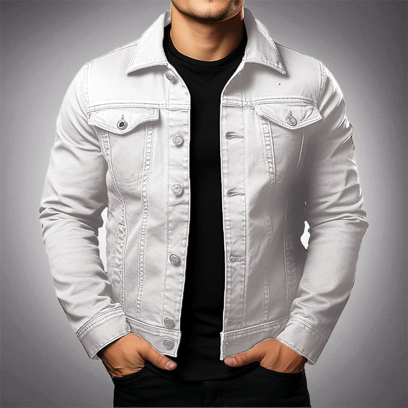 Men's Slim Denim Jacket