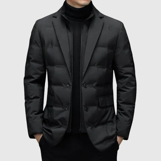 Colton Men's Padded Winter Blazer - Vonnera