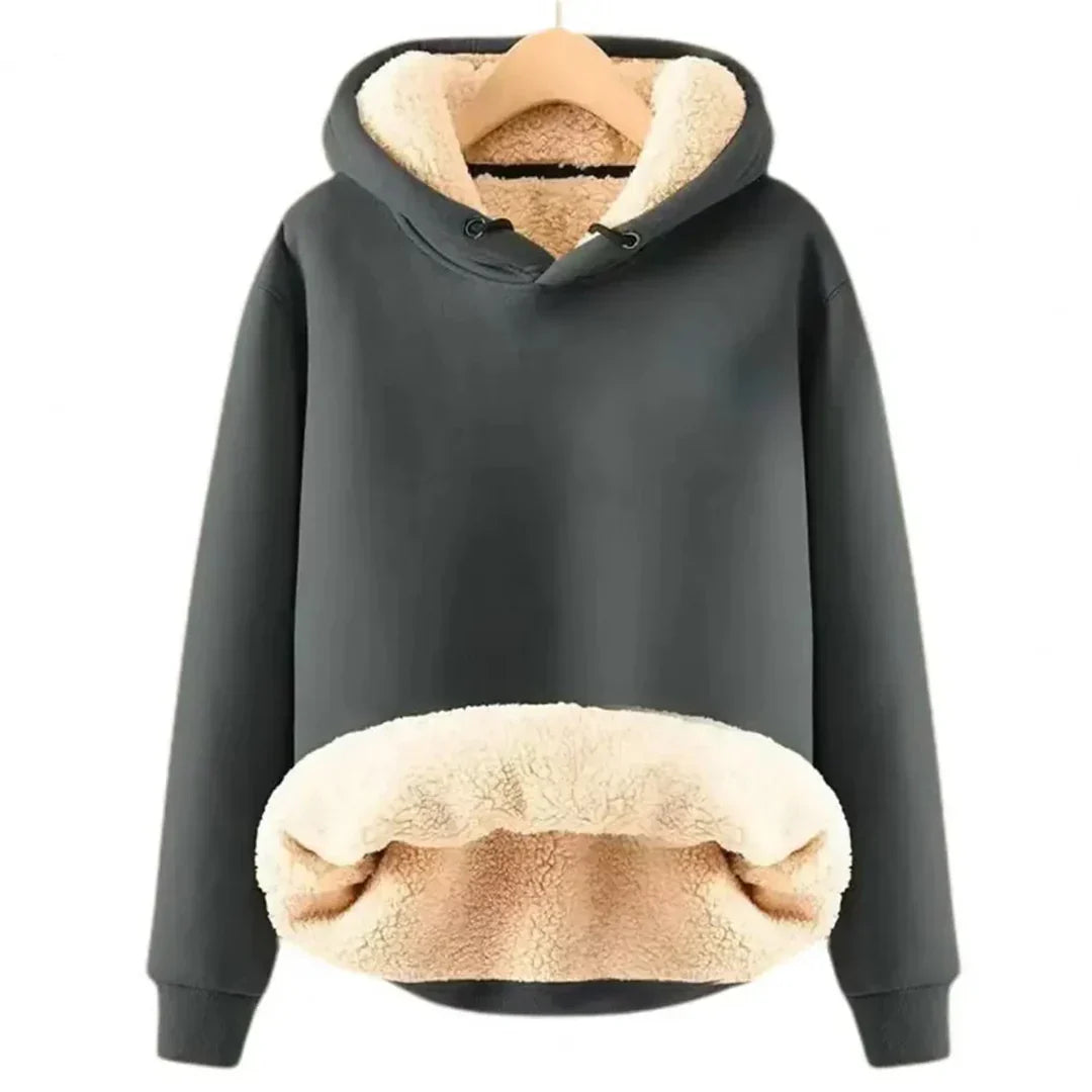 Women's Fleece Lined Hoodie Soft Warm