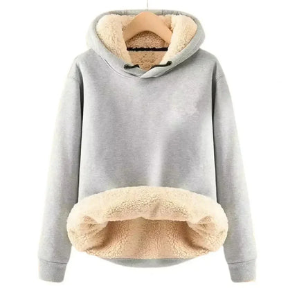 Women's Fleece Lined Hoodie Soft Warm